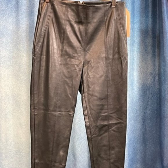 Love Republic - Vegan Leather Pants Love Republic RUS46/EUR40 USA 10-12/L - Picture 1 of 4